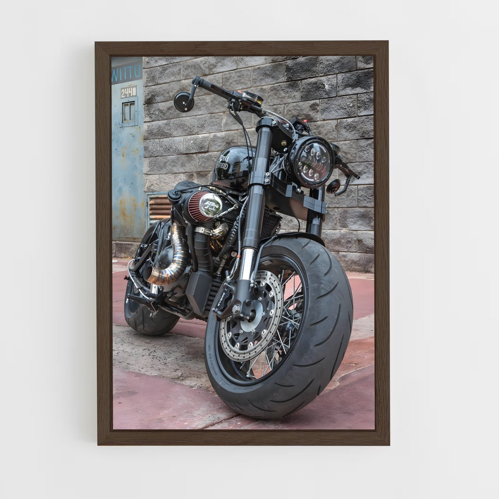Poster Intercepteur Étonnant – affiche Royal Enfield (vue 5)